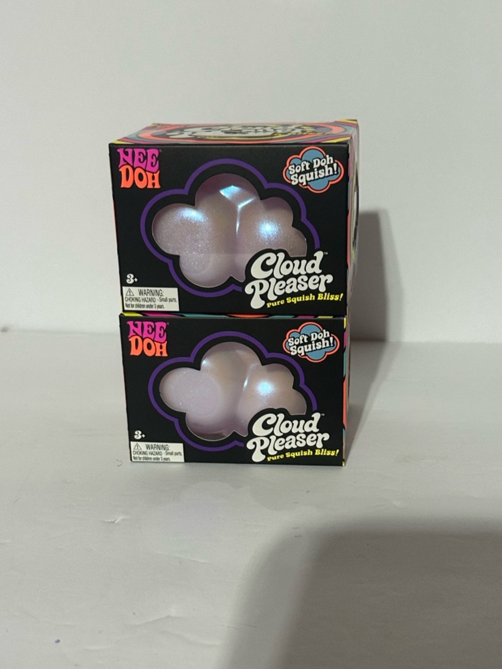 LAST CHANCE! FINAL SALE! NeeDoh Cloud Pleaser Soft Doh Squish - Bundle of 2